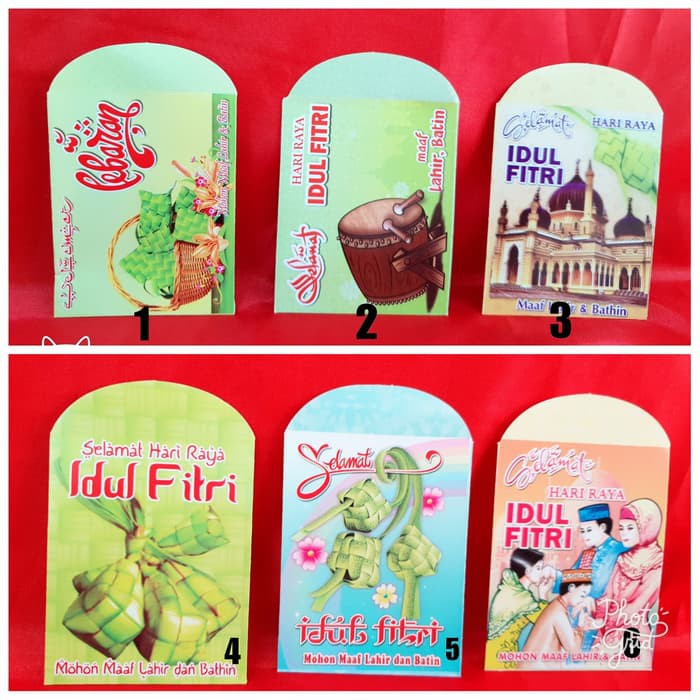 

TERMURAH amplop lebaran S isi 100 lembar/angpao lebaran B0091