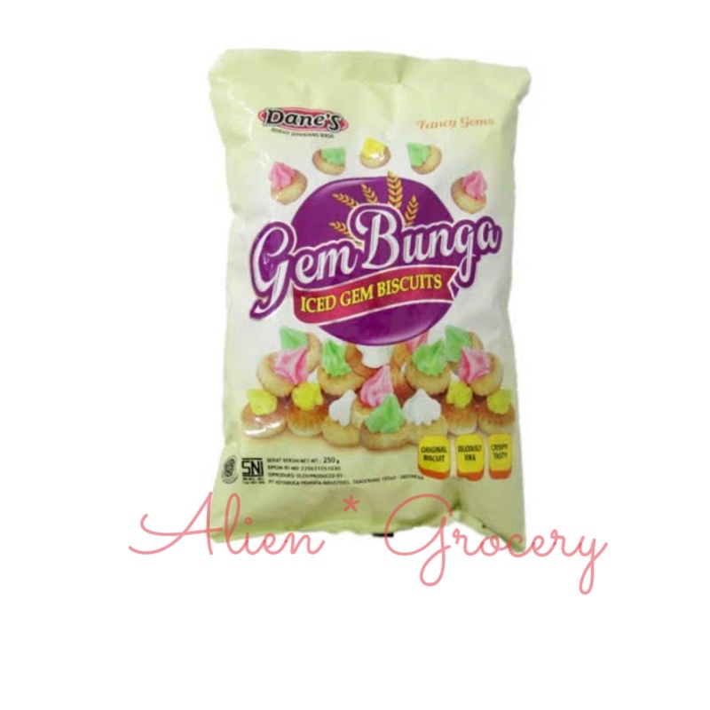 

Biskuit Gem Kembang Rose Jadul Danes 250gr