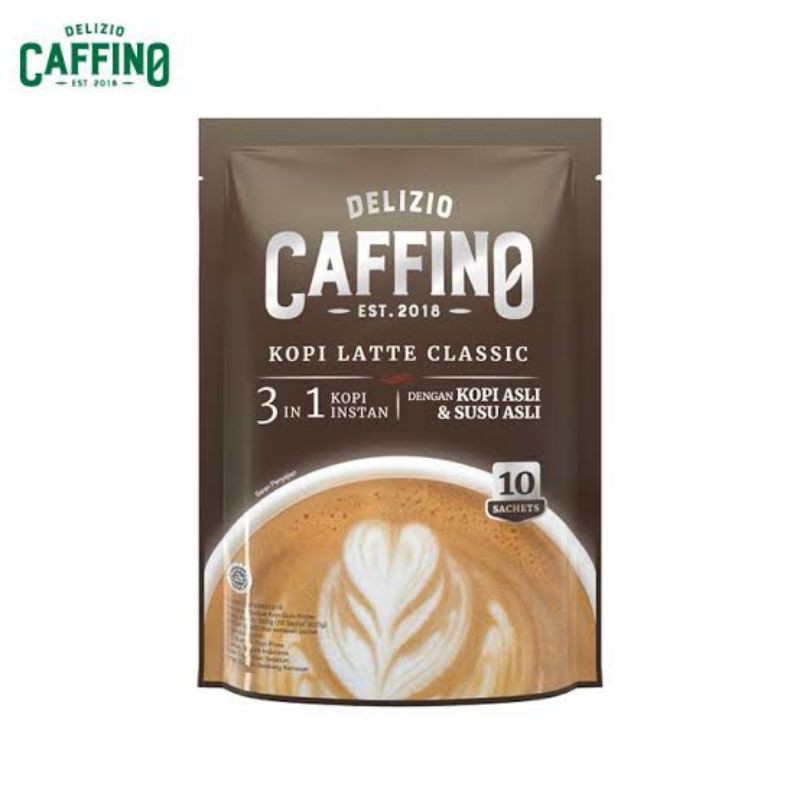 

CAFFINO Kopi Latte Classic isi 10 sachet