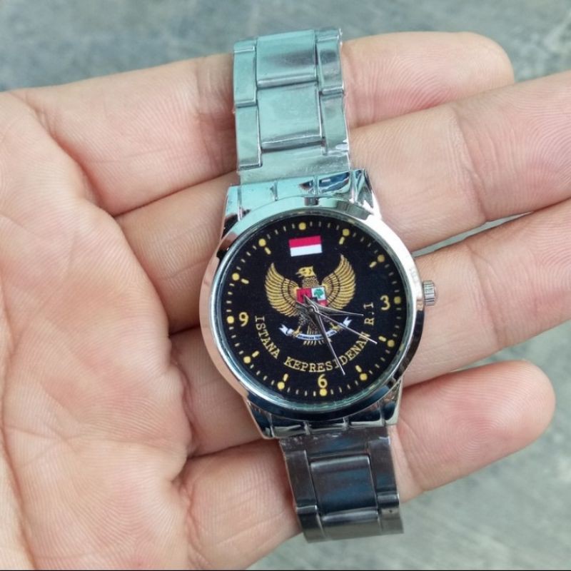 Original Navicheshop Jam Tangan COSTUM Lambang Garuda Premium Kekinian