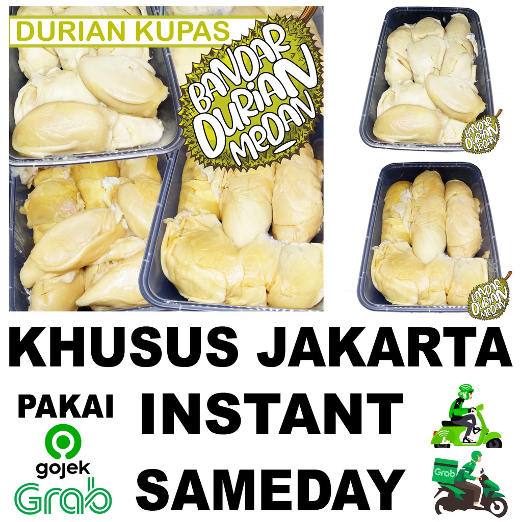 Durian Kupas Medan / Bandar Durian Medan Asli / Durian Kupas Medan Super