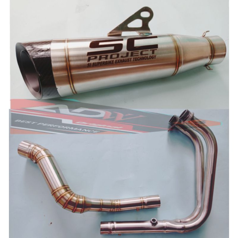 knalpot racing sc project ninja 250 r25 cbr250