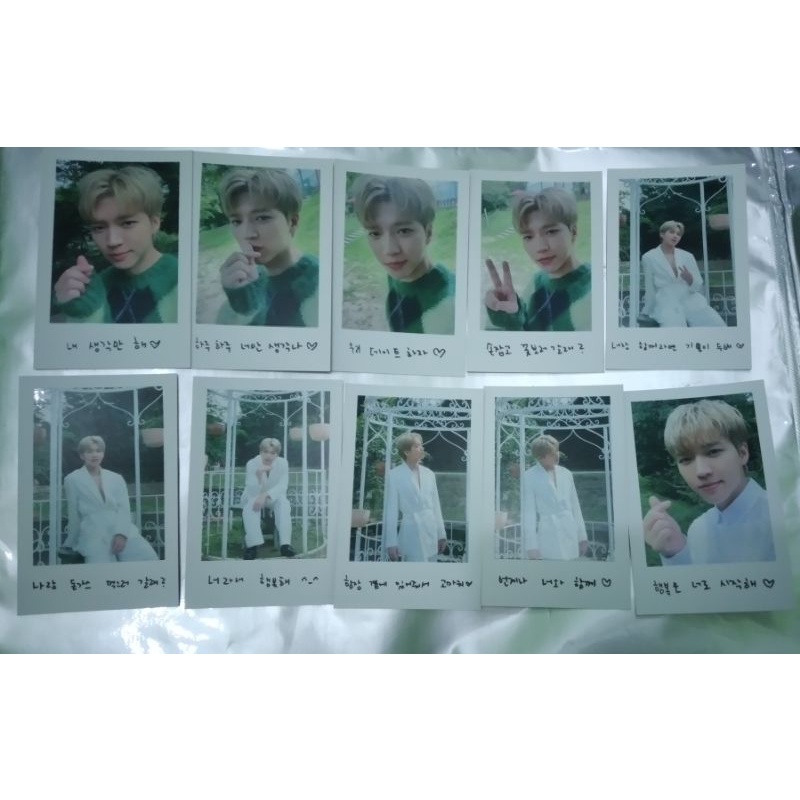 [Ready Stock] Sharing polaroid Nam Woohyun