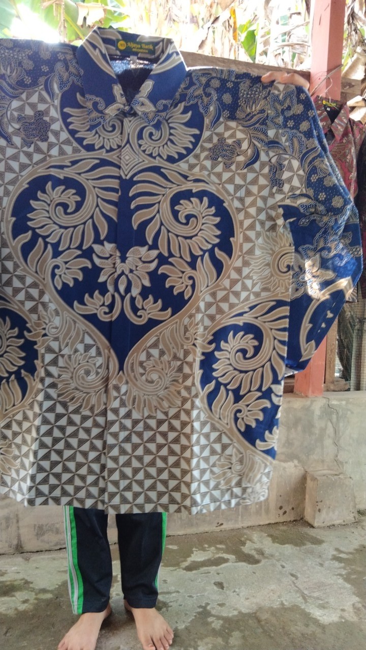 Batik Sekar Peken Ful Furing Katun Halus Sragenan Size M-xxl Asli Solo