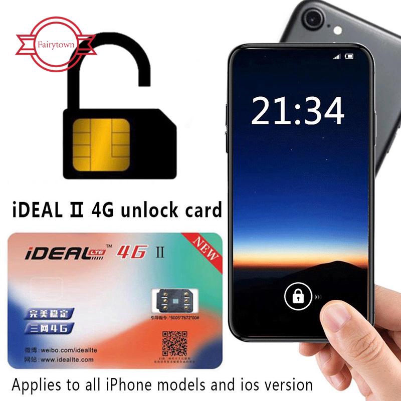 Handphone Unlock Turbo Sim Card Ideal II 4G Profesional untuk iPhone