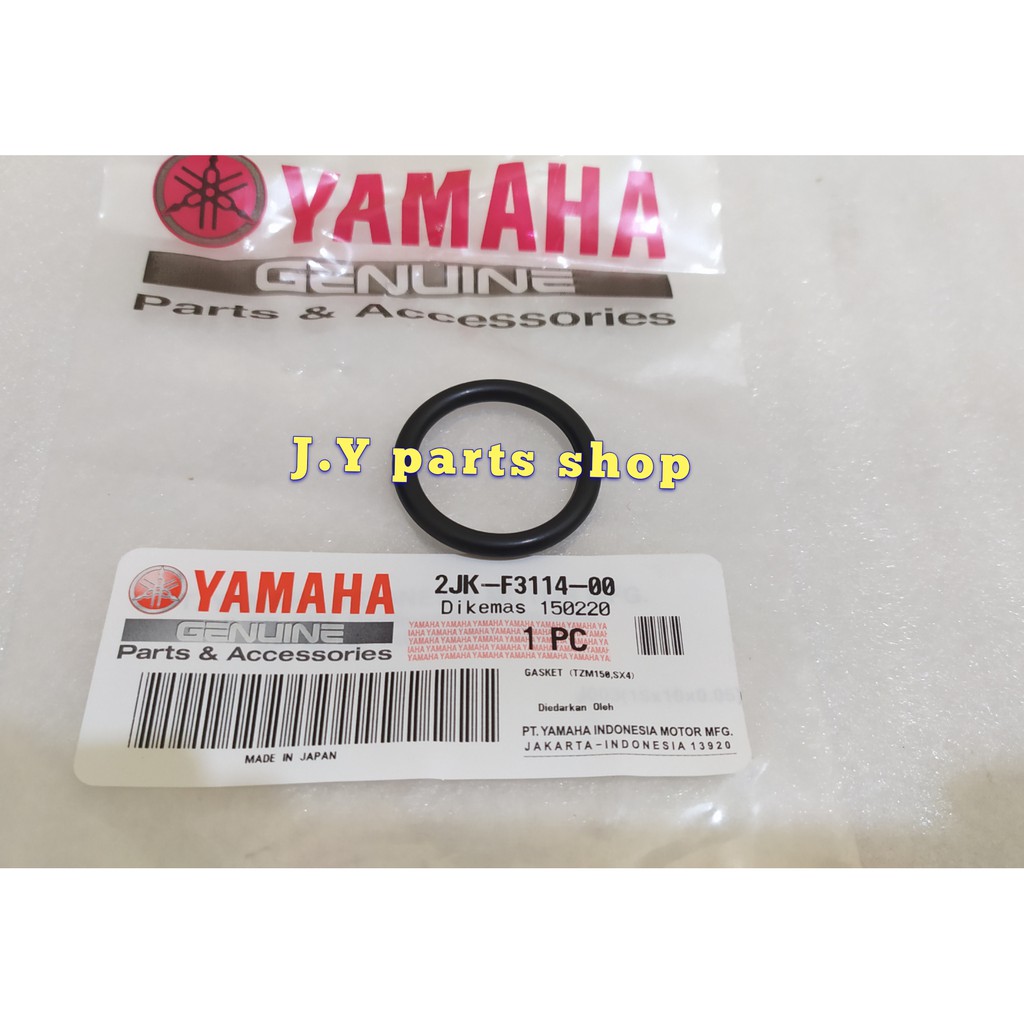 KARET ORING O RING TUTUP OLI SHOCK SHOK SOK DEPAN SCORPIO NVL NVA - VIXION R 155 R15 OLD LAMA V2 XMAX X MAX 250 ORIGINAL YGP 2JK-F3114-00