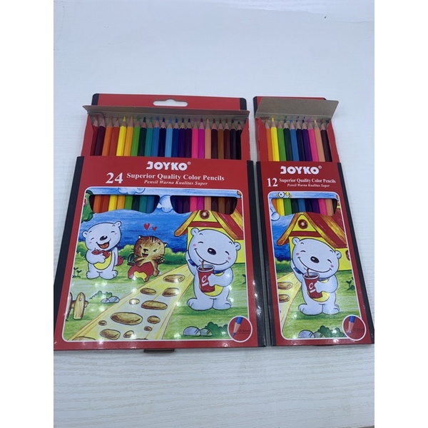 

Pensil Warna Joyko isi 12 dan 24 warna