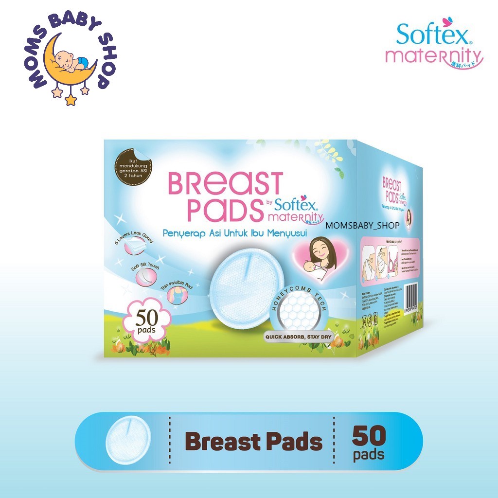 MOMS_ Softex Maternity BreastPad isi 50