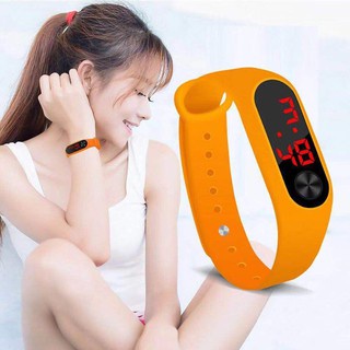 Jam Tangan Led Sport Digital Watch Wanita Pria Karet Anak Sekolah Murah Import Fashion Grosir (KIMIKO)