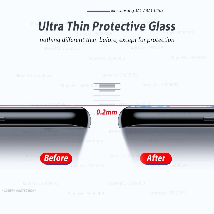 SCREEN PROTECTOR ANTI GORES KAMERA XIAOMI REDMI NOTE 9 PRO - FA