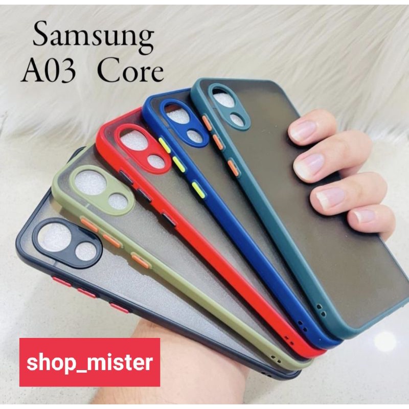 Case Softcase Matte Dove PC Samsung A03 Core // Hard Case Dove My Choice Samsung A03 Core