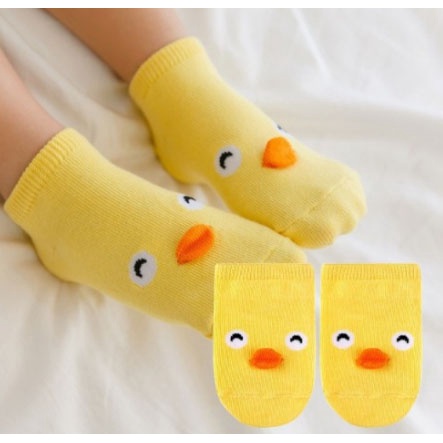 Kaos kaki anak bayi/kaus kaki bayi anti slip hewan lucu