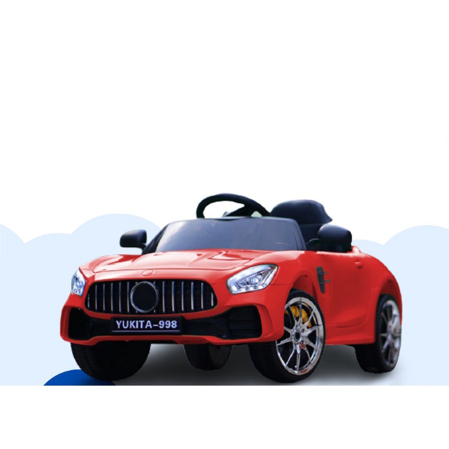 instan Mobil Aki Mainan Anak Remote volta mercedes Control mercy mercedez AmG cOupe Yukita 998 Mercy Mercedes Benz Non Paint Aki 12v/7Ah amg coupe Garansi Standar SNI-Red