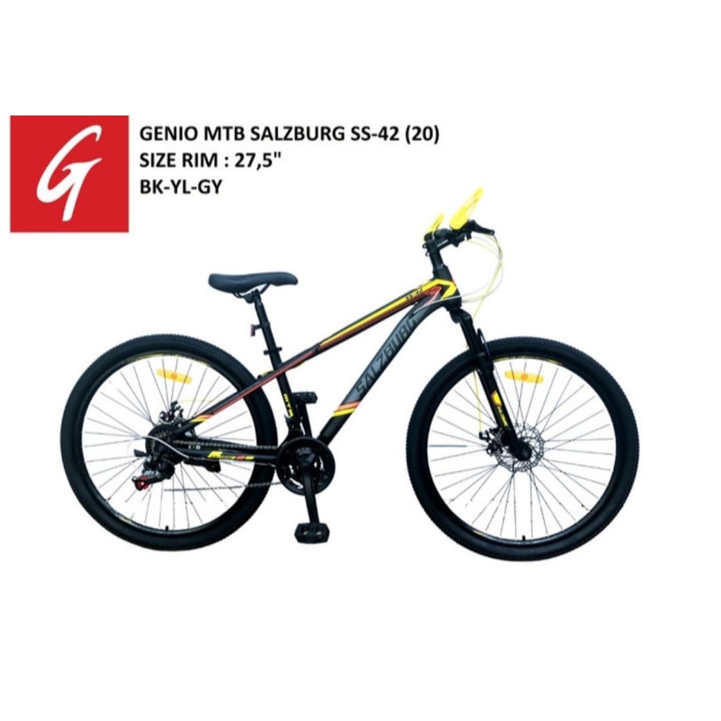 Sepeda MTB 27.5" Genio Salzburg SS 42 ver 2020