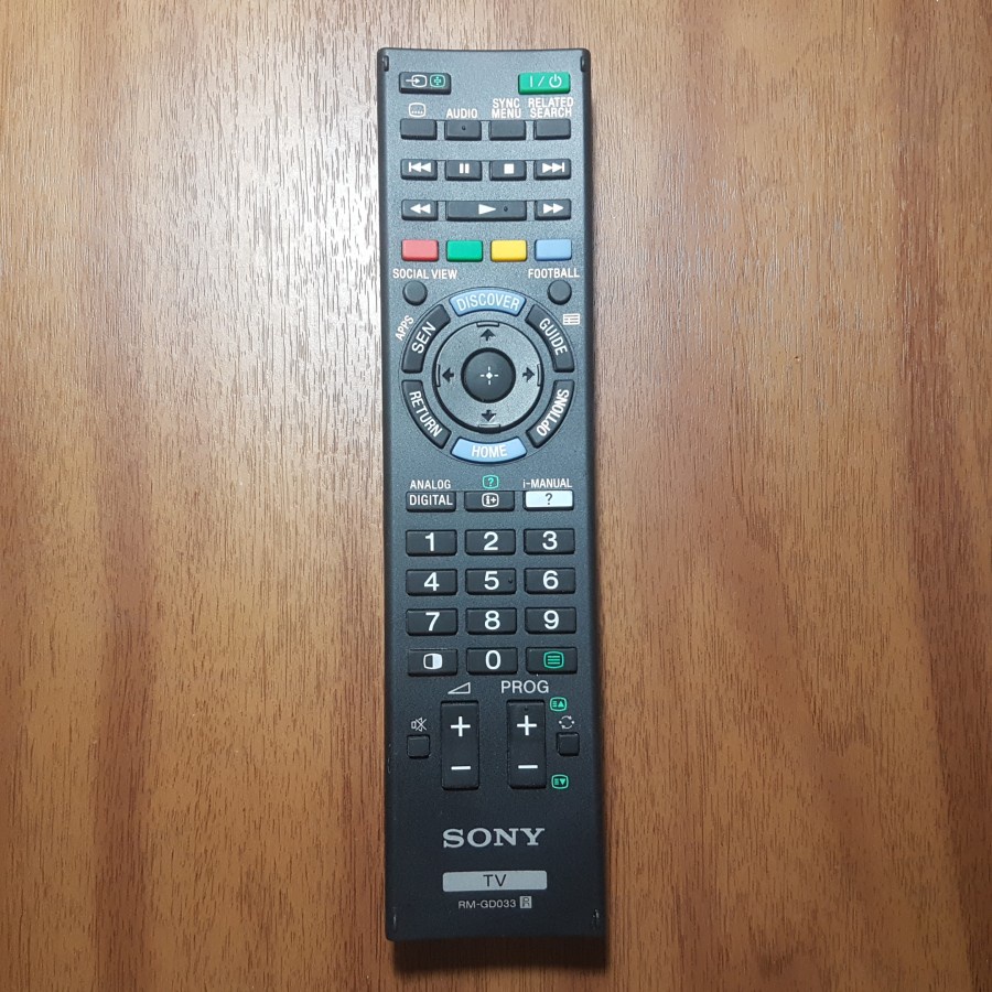 Remote TV LCD LED SONY RM-GD033 Second Original