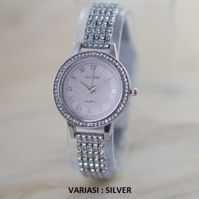 [PA] JAM TANGAN WANITA GS RANTAI MATA DIAMOND PREMIUM ROMAWI // GS033