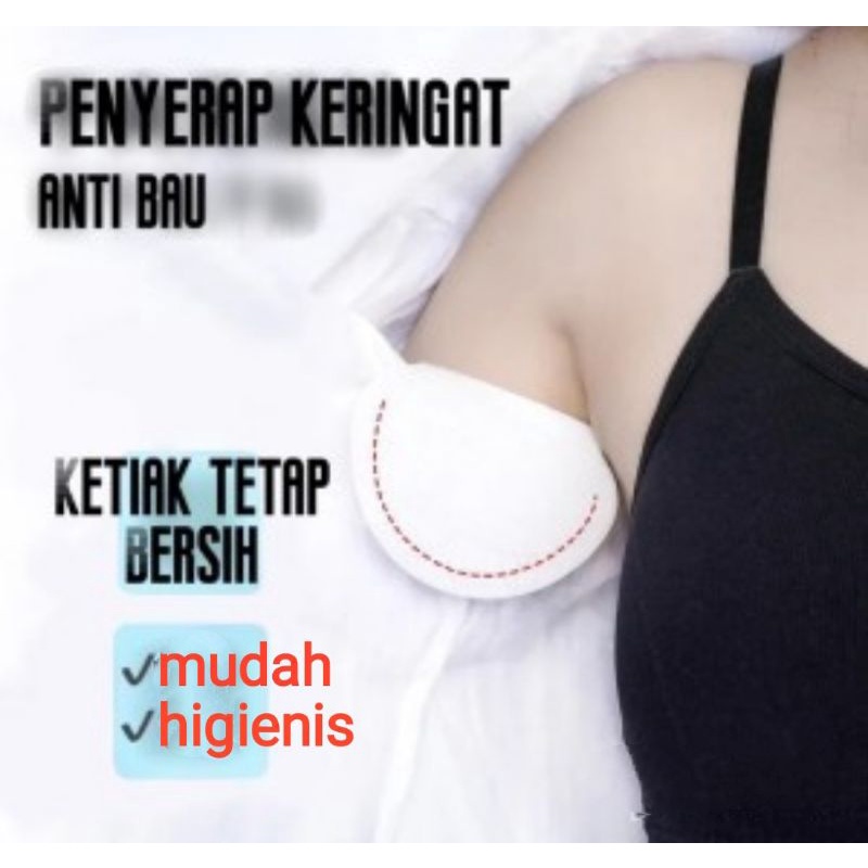 Armpit Underarm Pads Pembalut Ketiak Anti Basah Penyerap Keringat Area Ketiak Ketek Anti Bau Burket