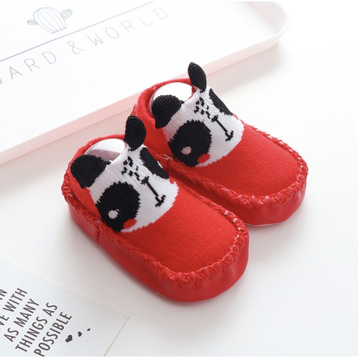 PUNCAK 3.3 stoberi baby - KAOS KAKI BAYI ANTI SLIP MOTIF LUCU JUNGLE INC