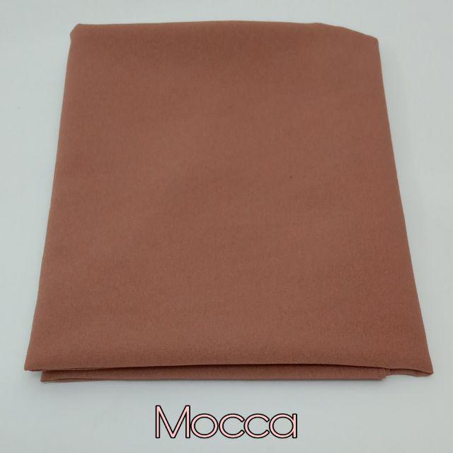 Pashmina Diamond/ Pashmina Polos Isabella/ Pasmina Sabyan Murah 175x75-Mocca
