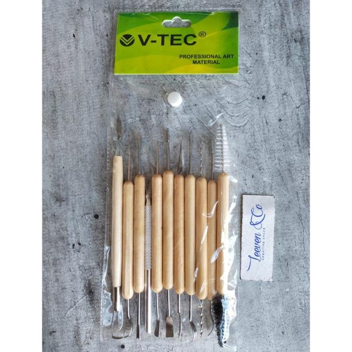 

Buruan serbu] V-TEC CLAY TOOL SET TYPE E0088-10B/6