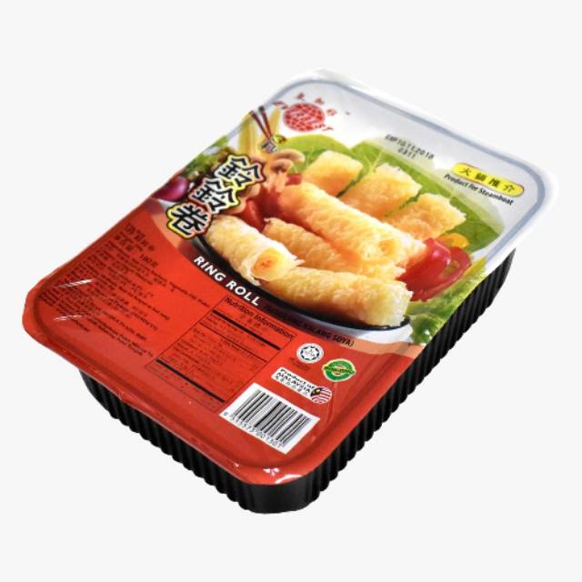 

Vegetarian Ring Roll / Ling Ling Juan / Kembang Tahu Gulung Cincin