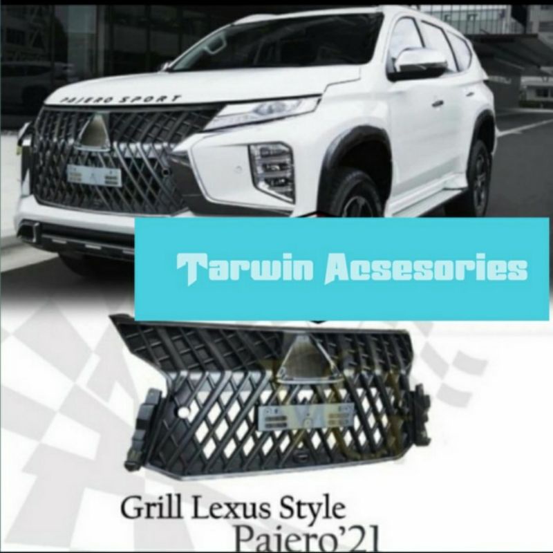 grill pajero sport 2021 model lexus