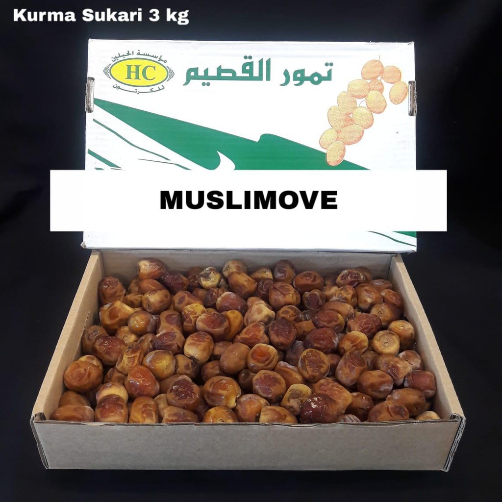 

Kurma Sukari Premium - 3 Kilogram