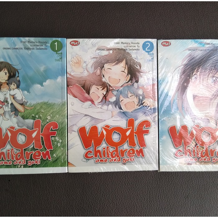 GARANSI ORI  Komik murah : wOLF Children Ame and Yuki