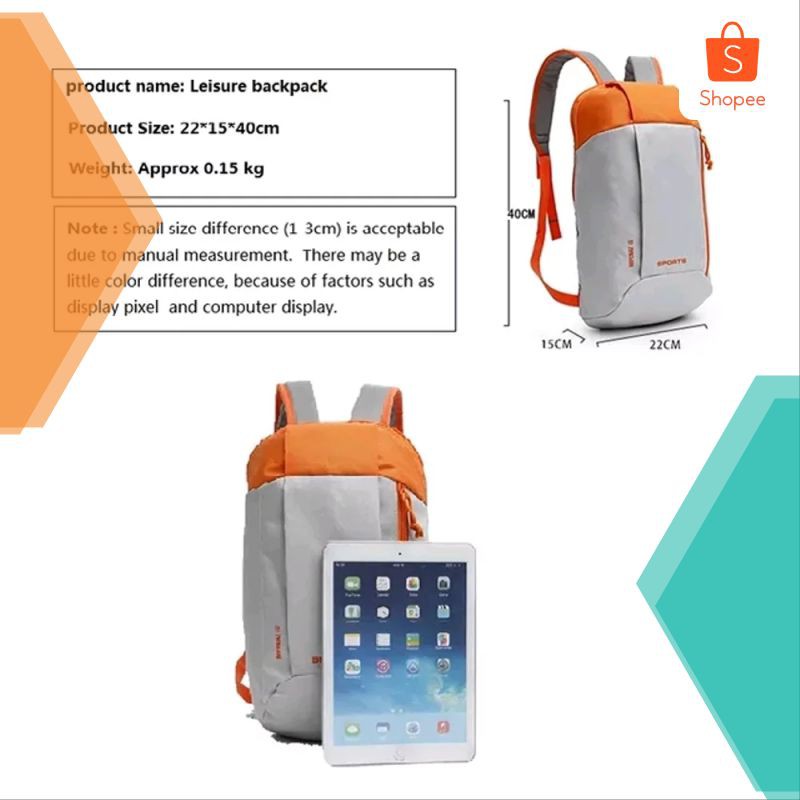 Grosir Tas olahraga  pria wanita tas sepeda tas hiking tas ransel mini import anti air Keren