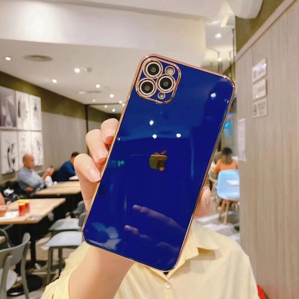 ❤ Case Softcase 10 Warna + Logo untuk iPhone X XR XS MAX iPhone 11 Pro Max