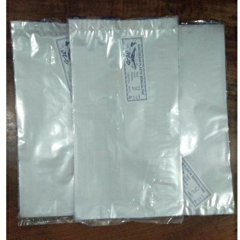 Plastik PP Bening tebal 03x12x25/03x15x27 merk Jet