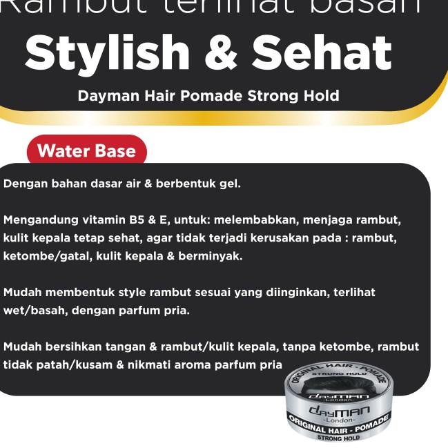 ➼ Dayman Hair Pomade-Strong Hold 80 Gr ✮