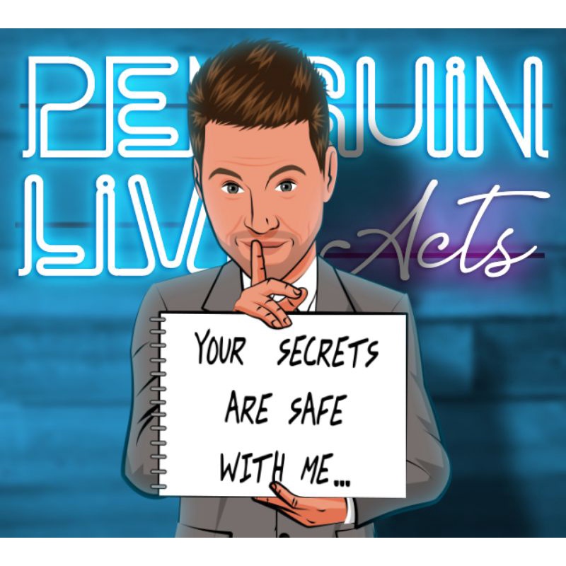 DVD Sulap MAGIC Drew Backenstoss - PENGUIN LIVE MAGIC ACT