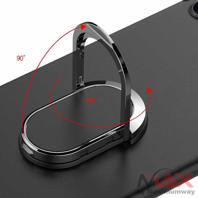 Ring Hp Stand Metal Finger Ring Magnetic Phone Holder for IPhone for Samsung for Huawei Ring Mobile Phone Magnetic Rotate Stand Holder Bracket Finger Ring Mobile Phone Smartphone Stand Holder For iPhone X 8 7 6 6S Plus 5S Smart Phone IPAD MP3 Car Mount