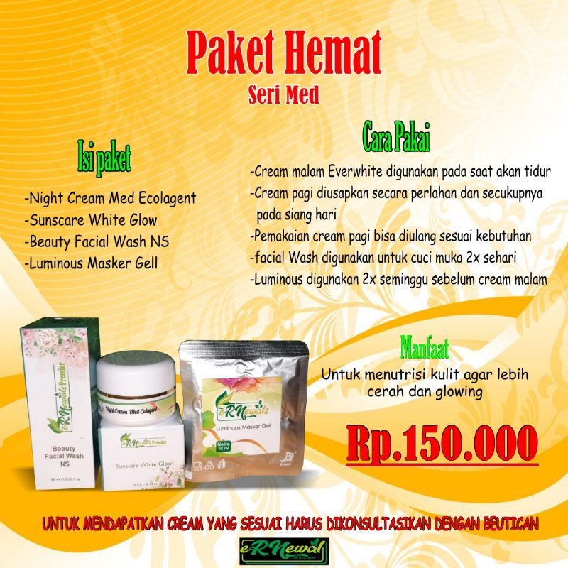 Paket Hemat by Ernewals skincare