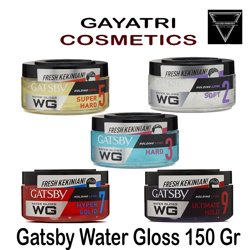 Minyak Rambut Gatsby Water Gloss Gel 150gr