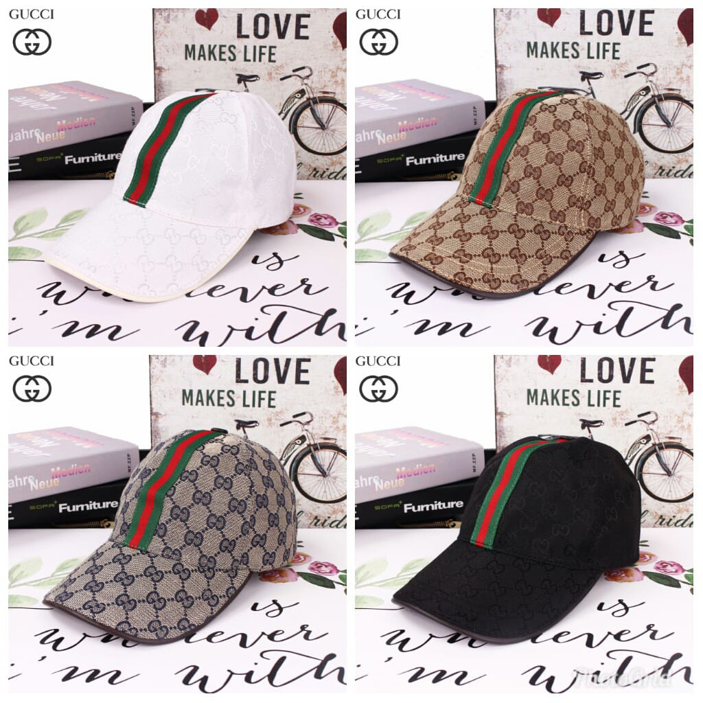Gucci Cap Best Seller  *Gucci Midstripe Baseball Cap*