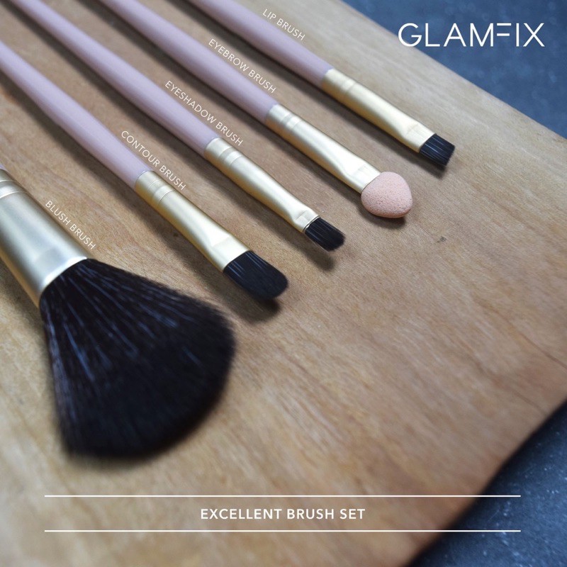 Glam Fix Excellent Brush Set ( YOU MAKEUPS OFFICIAL STORE )