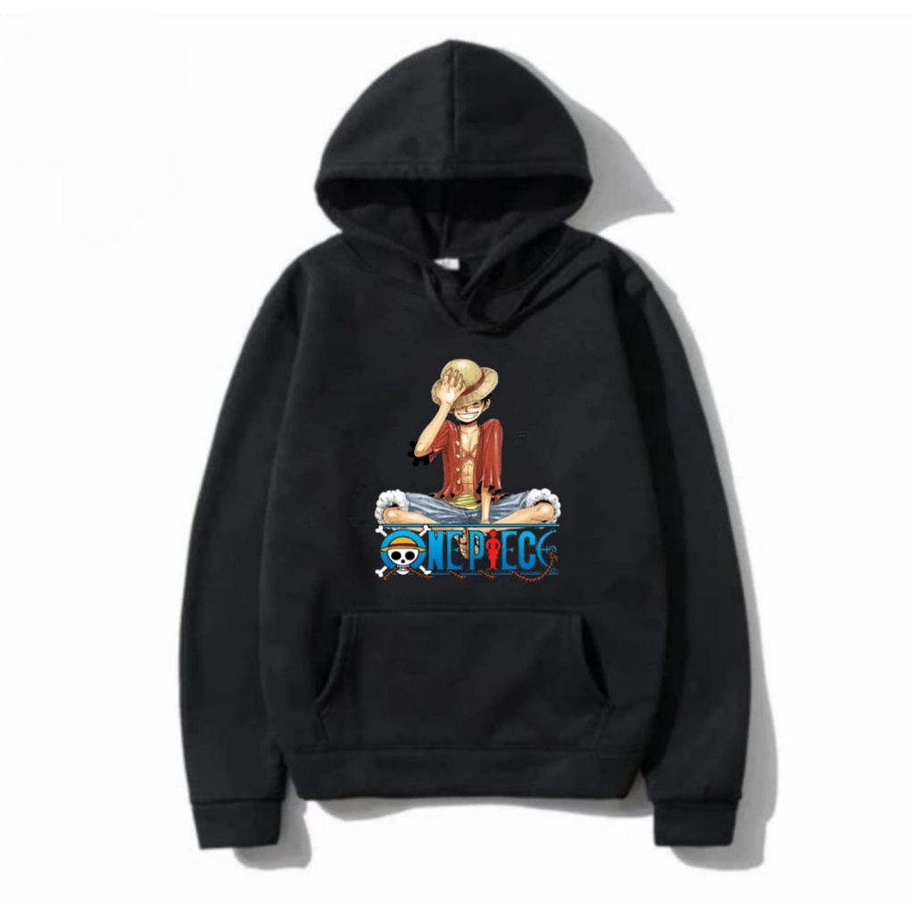 hoodie anime one piece luffy karacter ready S M L XL XXL XXXL XXXXL bigsize