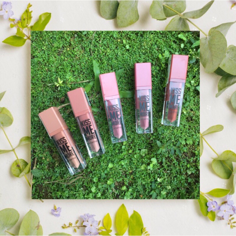 Flormar Kiss Me More Lip Tattoo Matte Lipcream Lipstick Halal