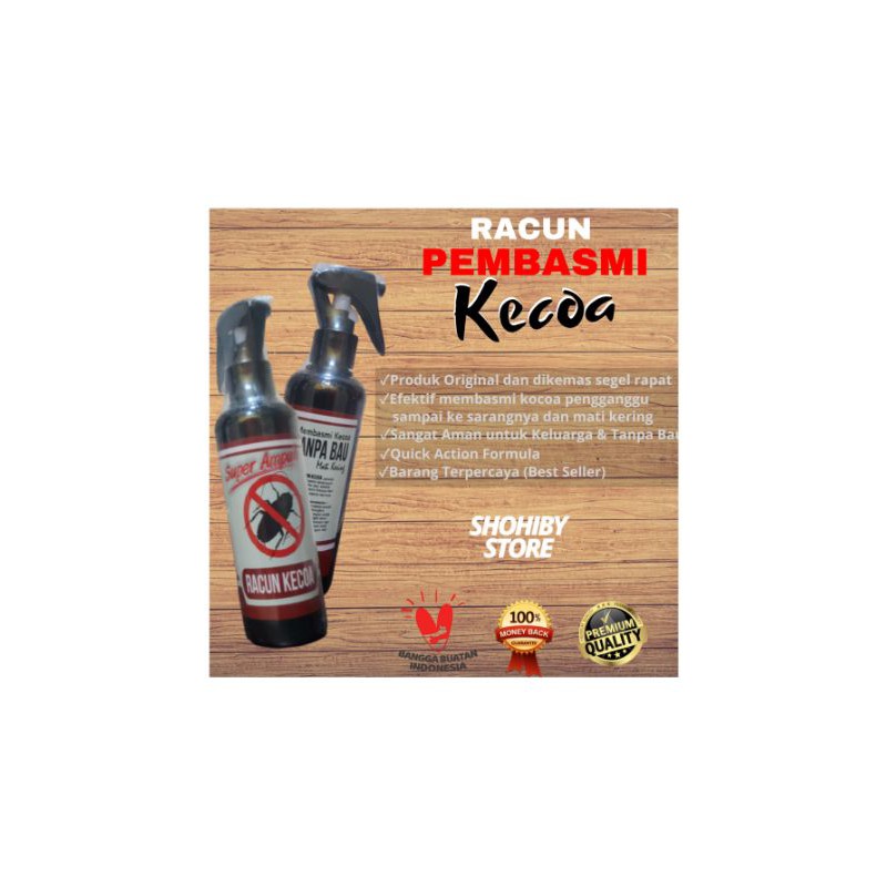 PEMBASMI KECOA AMPUH - ANTI KECOA BOTOL 250ML