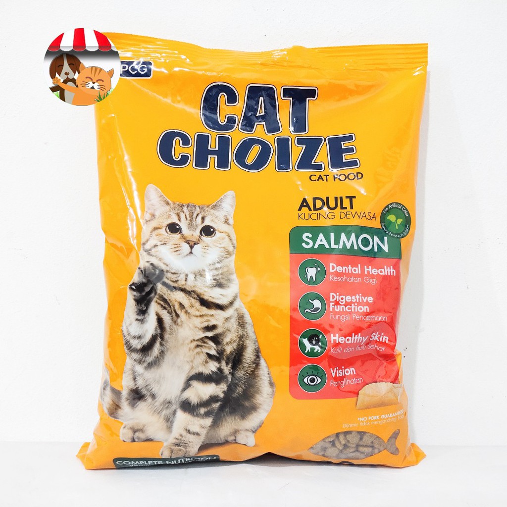 CAT CHOIZE SALMON 800gr - Makanan Kucing