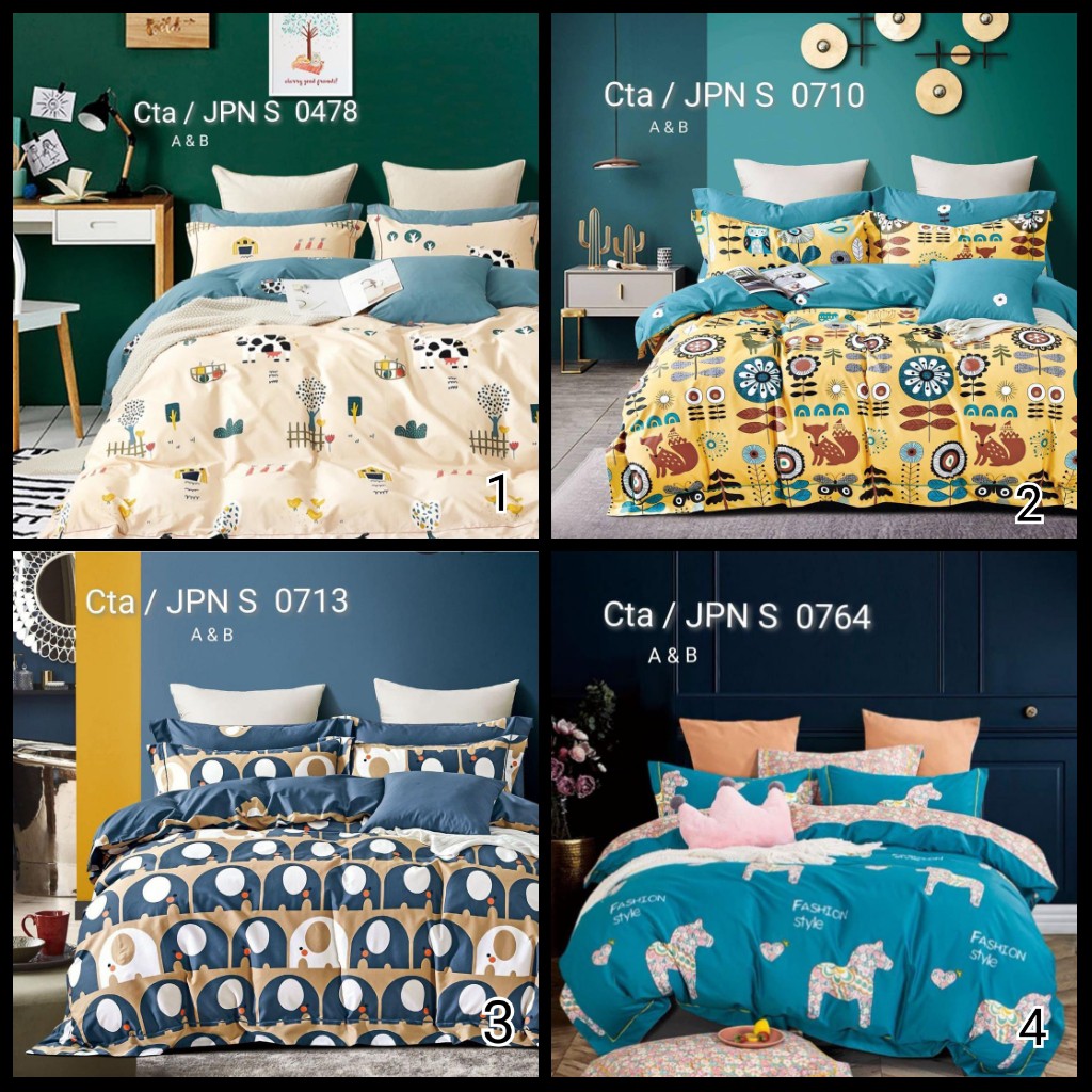 Bahan Kain katun jepang meteran / Sprei dan Bedcover Katun Jepang