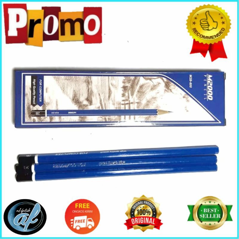 

[12 PCS] PENSIL KOMPUTER 2B M2000
