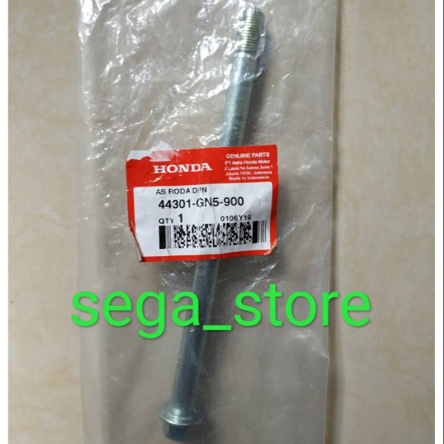 As roda depan honda astrea grand prima ori original AHM 44301-GN5-900