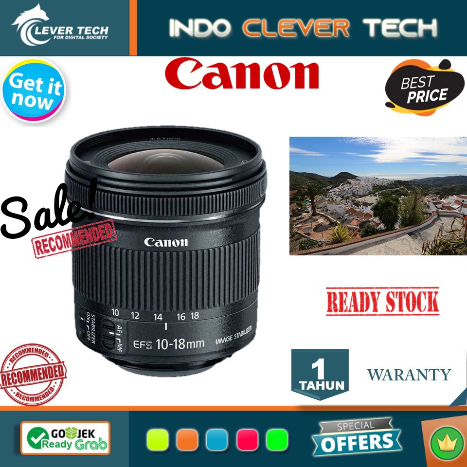 Canon EF-S 10-18mm F/4.5-5.6 IS STM