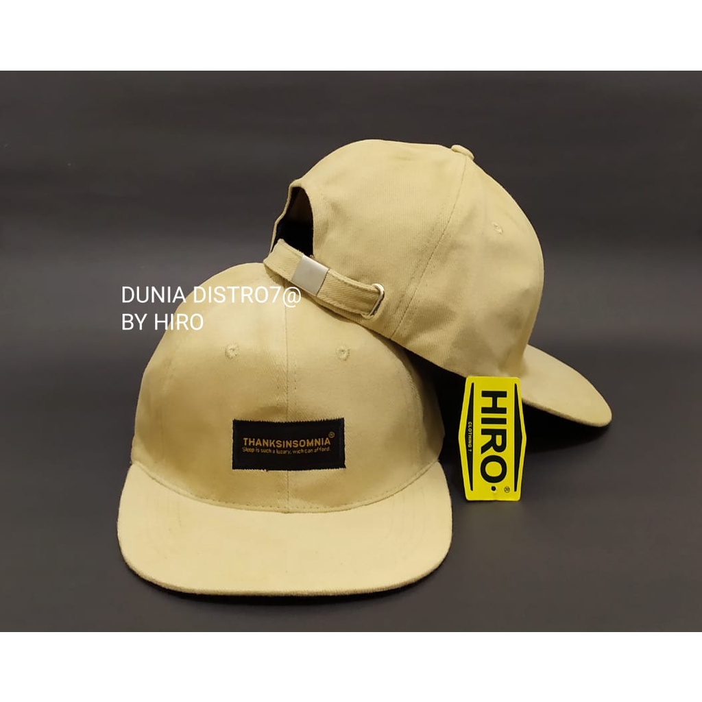 (COD)Topi Snapback Bordir Thanksinsom New Model/Topi Keren/Topi Pria Keren/Topi Original