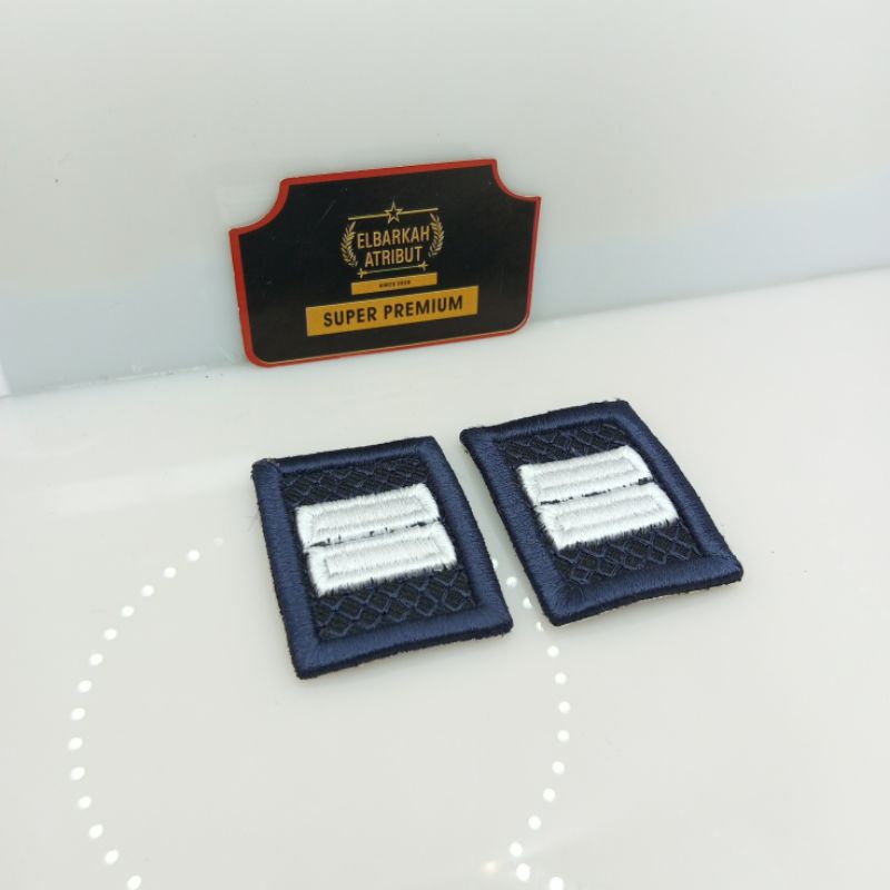 PANGKAT PDL KUMHAM 2B POLSUSPA KEMENKUMHAM IMIGRASI BORDIR MOTIF TIMBUL ORIGINAL ELBARKAH SUPER PREMIUM