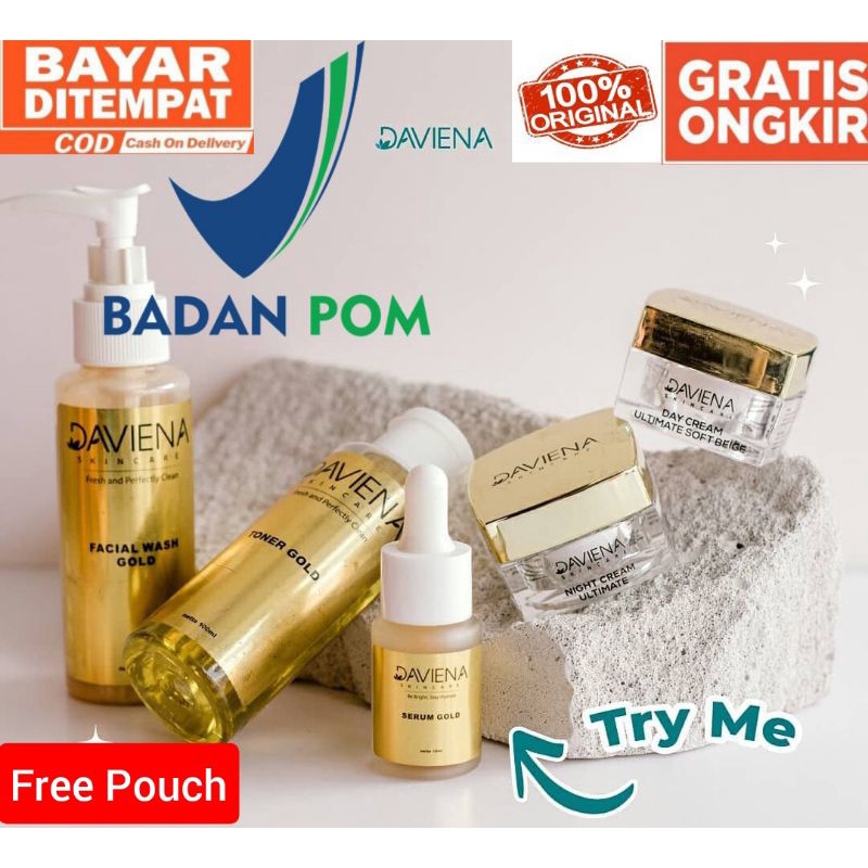 Daviena skincare Gold series