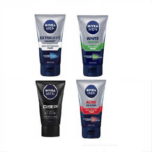 NIVEA MEN FACIAL FOAM | PEMBERSIH WAJAH PRIA - 50 ML